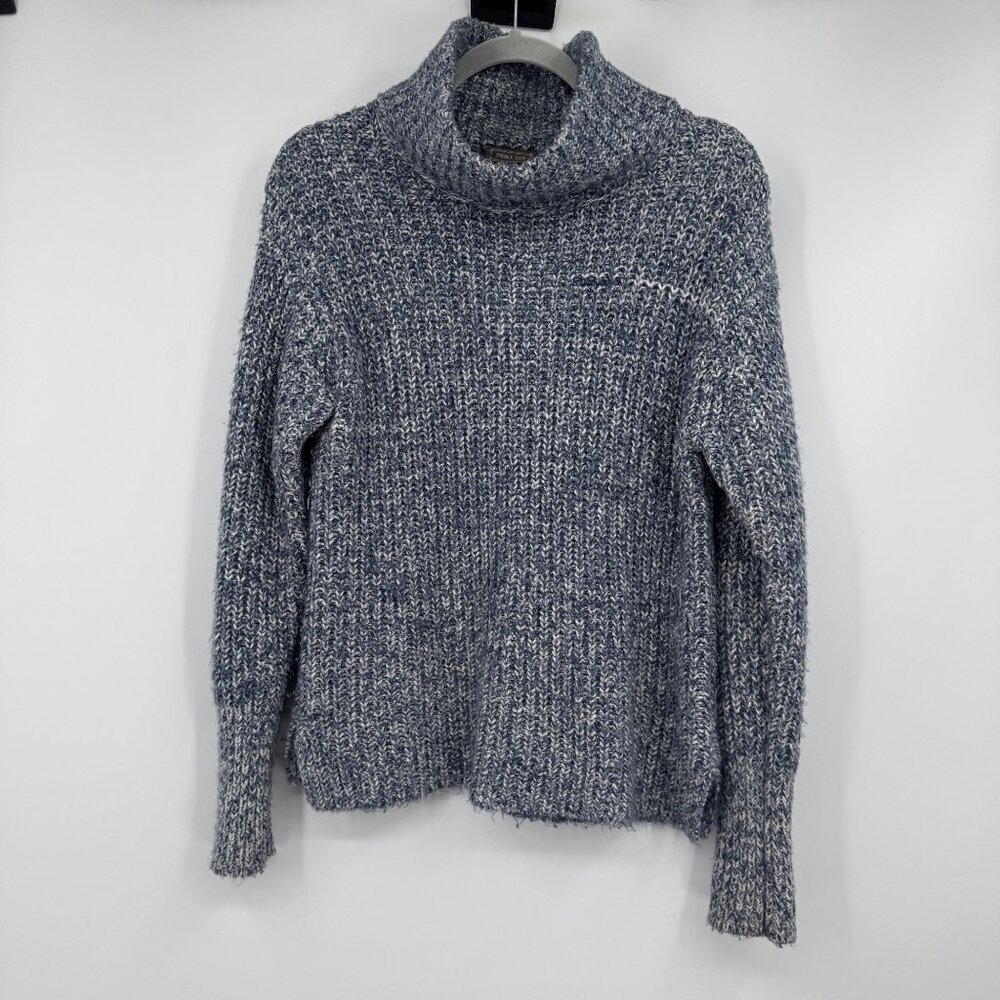 J. Crew J Crew Point Sur Marled Knit Turtleneck Sweater Pullover Long Sleeve wom